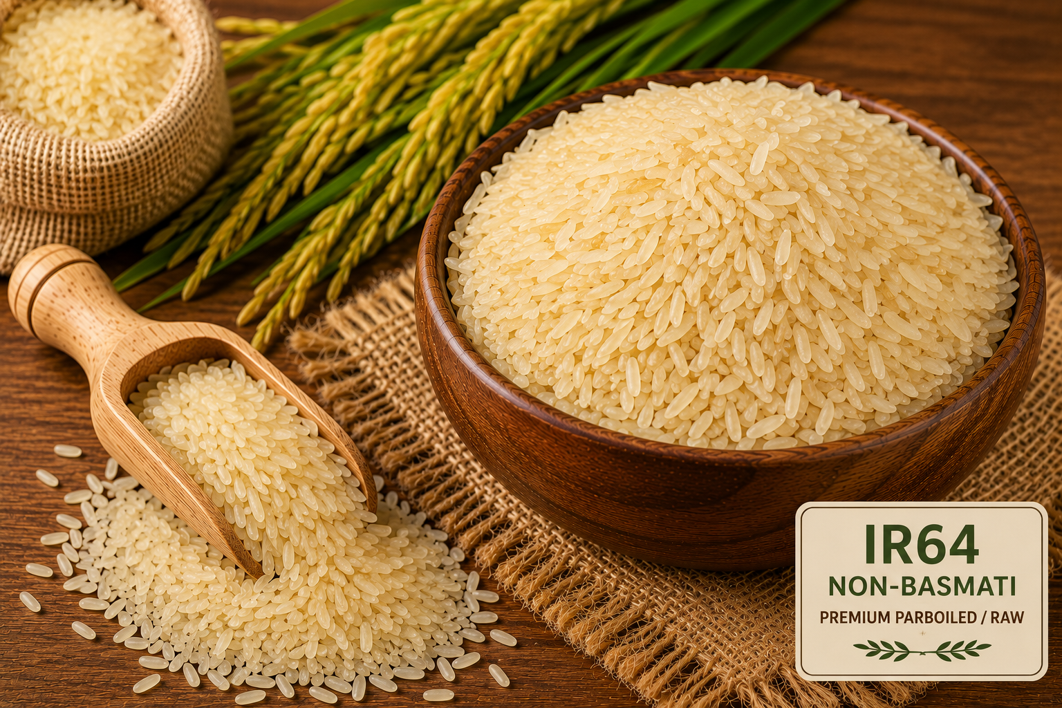 IR64 Non-Basmati Rice